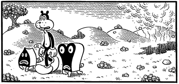 Panel from Congress of the Animals, by Jim Woodring